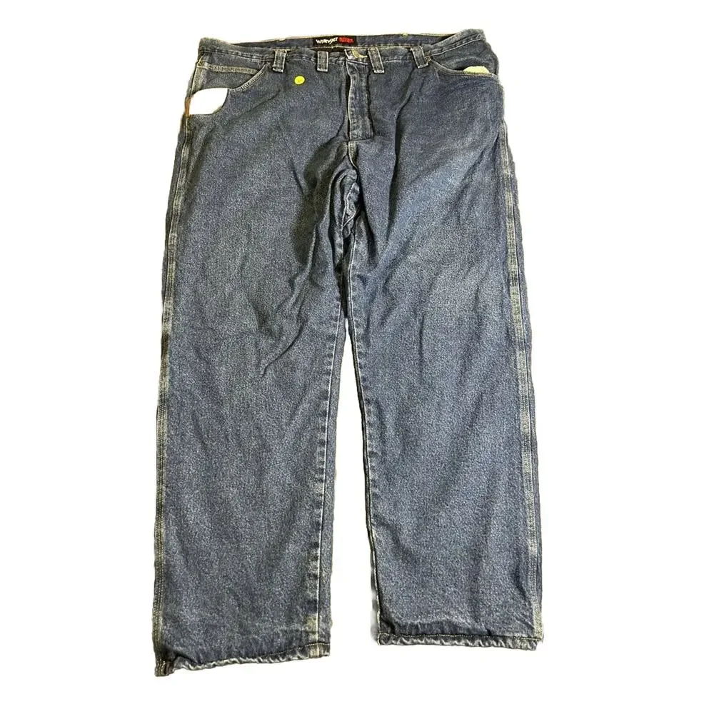 Wrangler‎ Riggs Workwear Thermal Lined Relaxed Fit Denim Jeans Men's 44x30